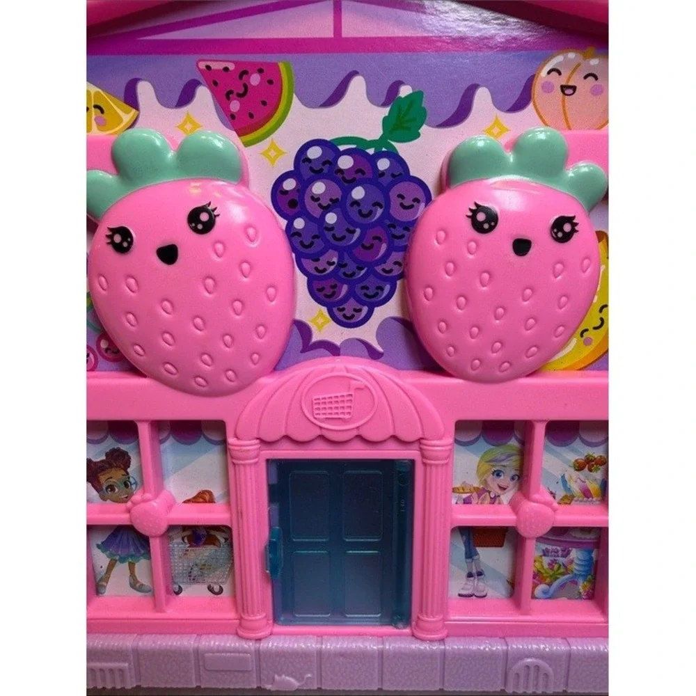 Polly Pocket 35th Anniversary‎ Pollyville Fresh Market Playset Only Mattel Toy